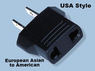 Type C To Type A European to American Plug Adapter MF7 EU TO USA