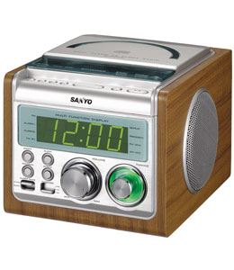 Sanyo RMX-CD900 Dual Voltage Clock Radio CD Player