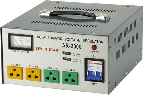 AR-3000 3000 Watts Voltage Converter With Stabilizer