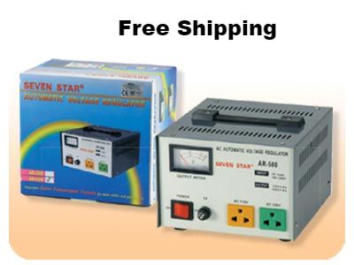AR500 500 Watts Voltage Converter Built-in Stabilizer 