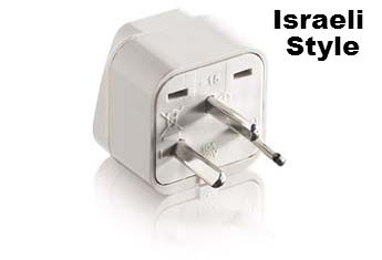 Universal Grounded Plug for Israel IS400