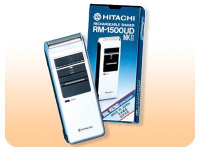 Hitachi Rechargeable Travel Shaver 110/220 Volt