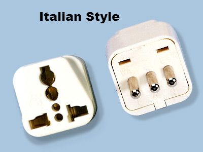 Italy Universal Plug Adapter - SS418
