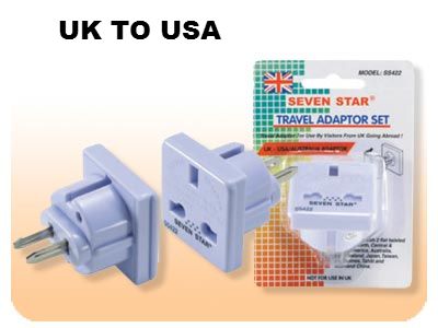 UK To US Adapter Plug SS422