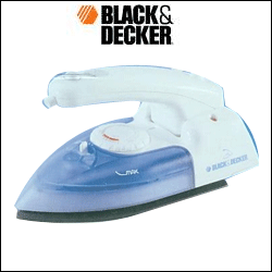 Black and Decker Dual Voltage Non-Stick Travel Iron