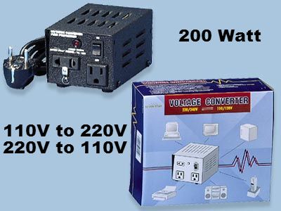 TC-200 200 Watts Step Up Step Down Voltage Converter