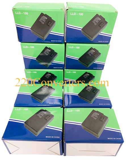 10-Pack Norstar 100 Watt Compact Voltage Converter 220v to 110v Step Down Transformer 