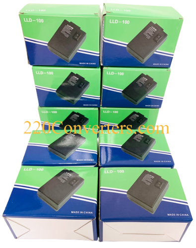 10-Pack Norstar 100 Watt Compact Voltage Converter 220v to 110v Step Down Transformer 