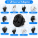 GG605 Type E/F Plug Adapter For Germany, France, Europe, Russia High Quality CE Certified - GG605