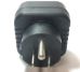 Simran PG13 European Grounded Schuko to USA Plug Adapter, Type E To Type B - PG13