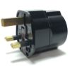 Seven Star MKV17 European Schuko to UK British grounded adapter plug EU to UK