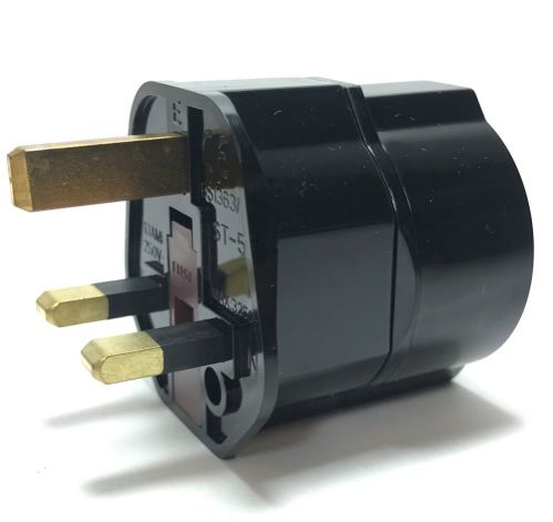 EU TO U K Adapter Plug Type E/F To Type G
