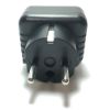 Seven Star MVR11 VDE Earth 5mm Round Pin Plug American 3 Prong Plug Adapter USA to Euro