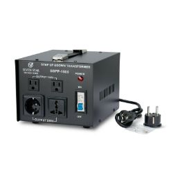 Seven Star Precision Power SSPP-1500 110 220 Volt Step Up Down Transformer 1500W Voltage Converter 