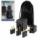 Seven Star SS-1875 220 to 110 Volt International Voltage Converter Plug Adapter Set 50-1875 Watt