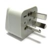 Seven Star Type I Australia Plug Adapter, SS416 White, Universal
