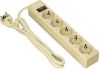 Seven Star SS502 5-Outlet 220 240 Volt Power Strip Surge Protector For Europe Asia Africa