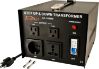 Simran AC-3000W 3000 W Watt Step Up Down Voltage Converter, Transformer with Four Outlets