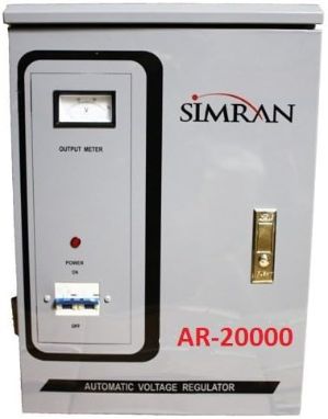 Simran AR-20000 20000 W Watt Voltage Stabilizer Regulator Transformer