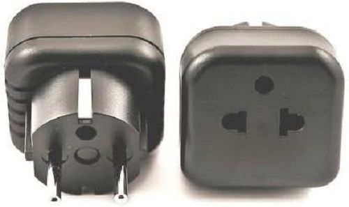Type B To Type E Adapter Simran PG11 USA American to German European Adapter Plug Converter Schuko Type E / F