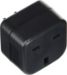 Simran PG18 USA US Grounded Plug Adapter UK British Plug into 3-Pin American Plug - Type G to Type B