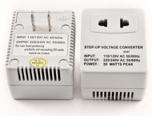 Simran SM-250F 50 Watt Step Up Travel Voltage Converter For USA