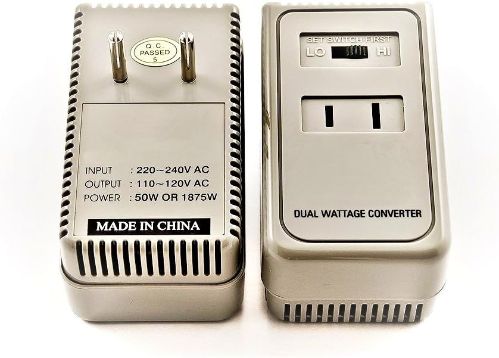 Simran SM1875 Foreign Travel Converter 1875 Watts 220 to 110 Volt