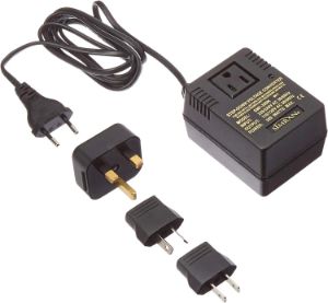 Simran SMF-200K 200 Watt Step Down Converter Adapter Set 220 to 110 Volt EU UK AU US Plug