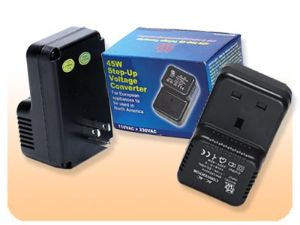 45 Watts Step Up converter for U.K. Appliances to use in US