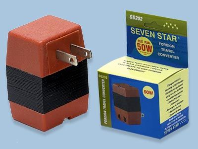 50 Watts 110 to 220 volt Step Up Voltage Converter - SS202