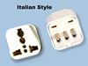 Type L Italy Universal Plug Adapter Three Prong Italian Style SS418