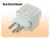Type J Switzerland Universal Plug Adapter Three Prong for Swiss Outlet