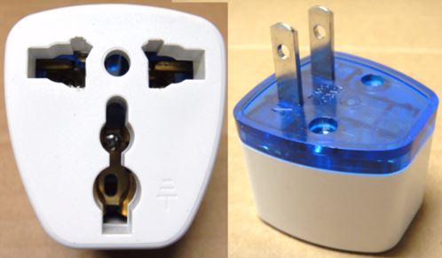 Plug Adapter Universal North American - Change Foreign Plugs to USA Style Plug