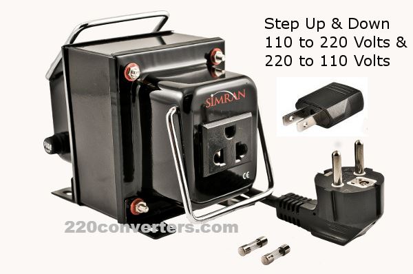 Simran SIM-4000 Voltage Transformer AC 110V/220V/240V Step Up/Step Down Voltage 