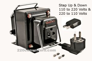 Simran THG5000UD 5000 W Watts Step Up-Step Down Transformer Two Way Converter 5000W
